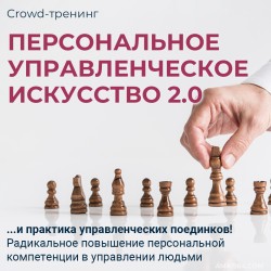 Crowd-тренинг "Персональное управленческое искусство 2.0"
